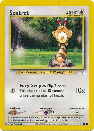 Sentret (71/111) [Neo Genesis Unlimited] | Total Play