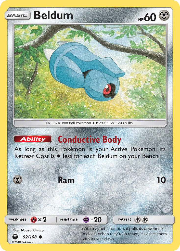 Beldum (92/168) [Sun & Moon: Celestial Storm] | Total Play