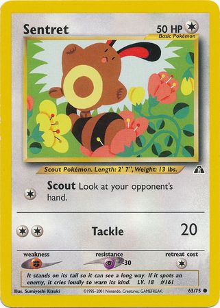 Sentret (63/75) [Neo Discovery Unlimited] | Total Play