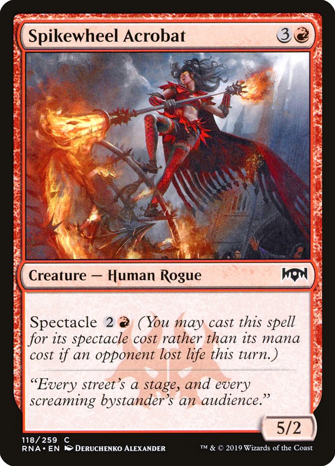 Spikewheel Acrobat [Ravnica Allegiance] | Total Play