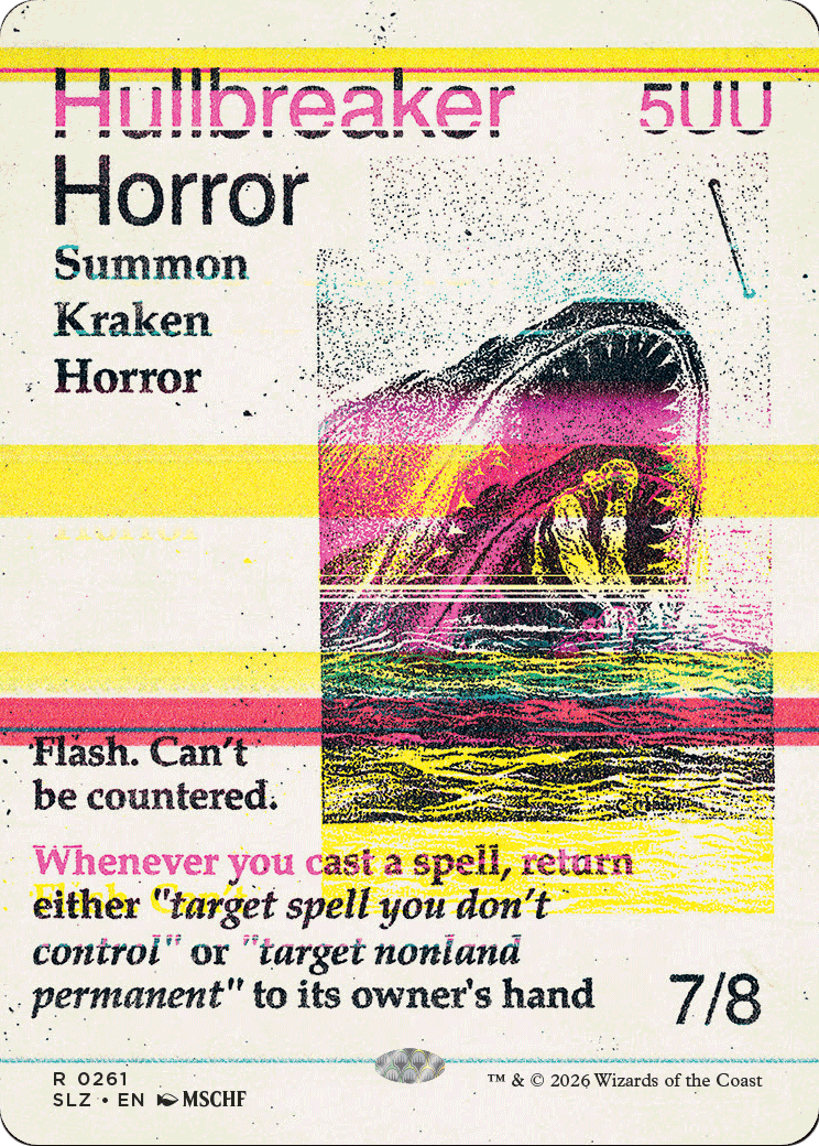 Hullbreaker Horror (0261) [Secret Lair x MSCHF: The Zeta Set] | Total Play
