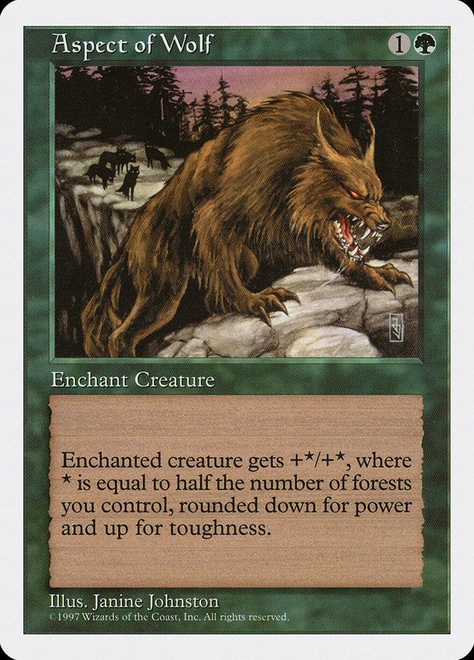 Aspect of Wolf [Fifth Edition] | Total Play