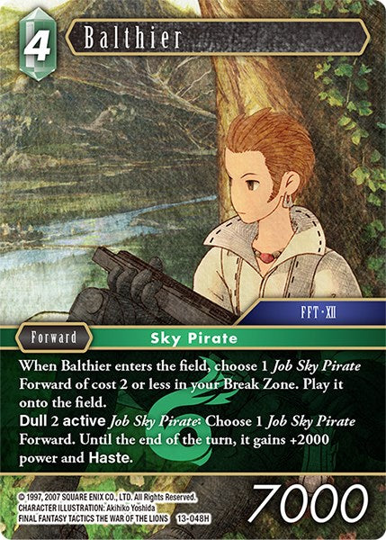 Balthier [Opus XIII: Crystal Radiance] | Total Play