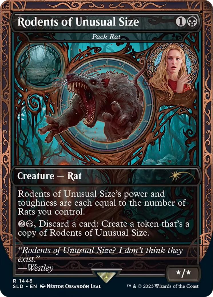 Rodents of Unusual Size - Pack Rat [Secret Lair Drop Series] | Total Play