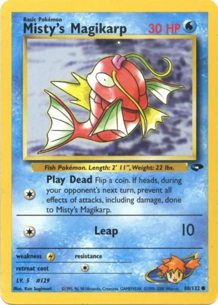 Misty's Magikarp (88/132) [Gym Challenge Unlimited] | Total Play