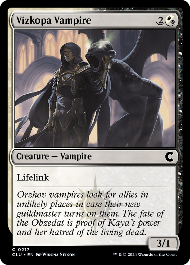 Vizkopa Vampire [Ravnica: Clue Edition] | Total Play