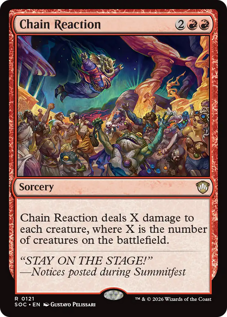 Chain Reaction [Secrets of Strixhaven Commander] | Total Play