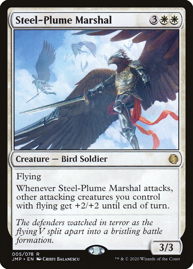 Steel-Plume Marshal [Jumpstart] | Total Play