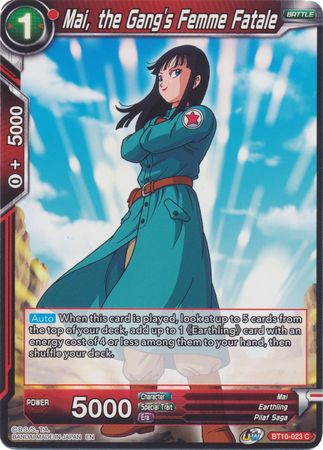 Mai, the Gang's Femme Fatale (BT10-023) [Rise of the Unison Warrior 2nd Edition] | Total Play