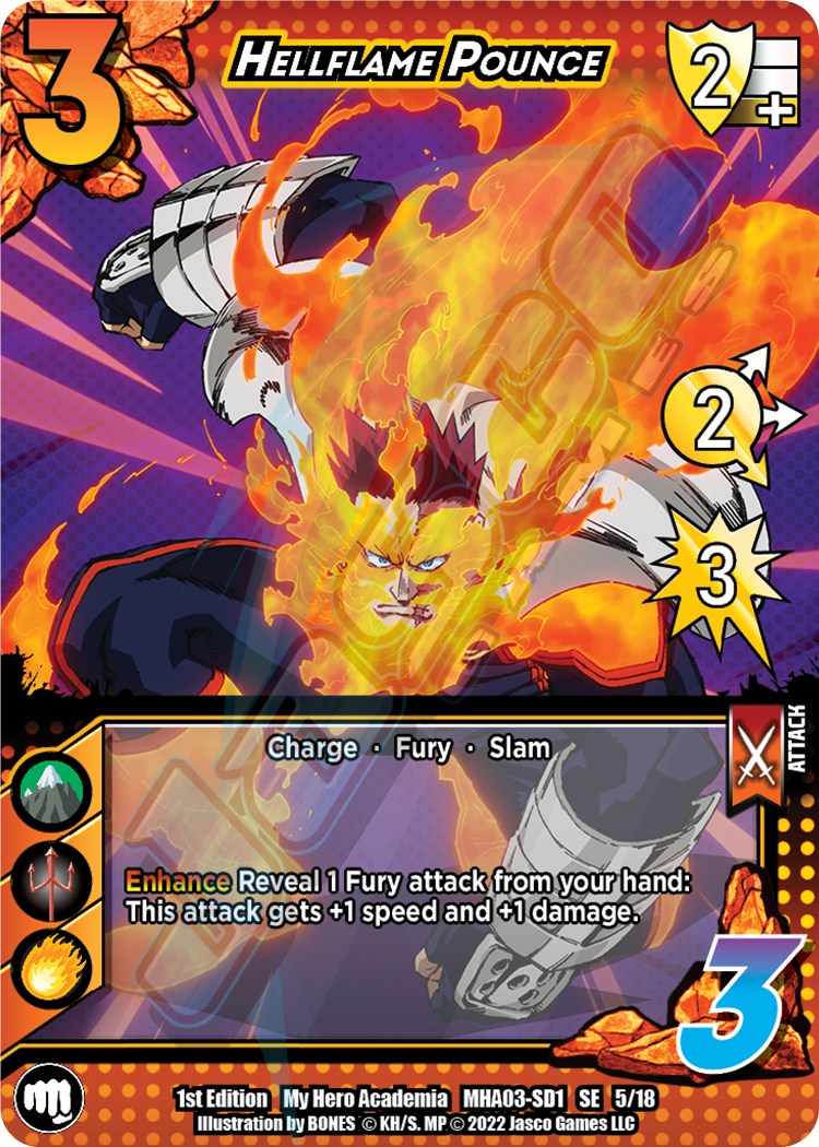Hellflame Pounce [Endeavor Clash Deck] | Total Play