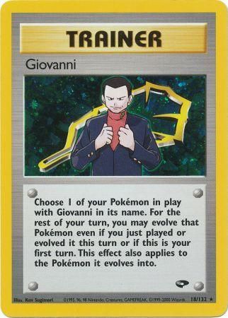 Giovanni (18/132) [Gym Challenge Unlimited] | Total Play