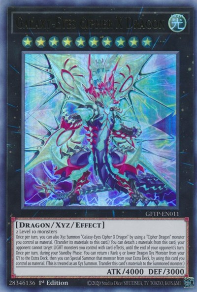 Galaxy-Eyes Cipher X Dragon [GFTP-EN011] Ultra Rare | Total Play
