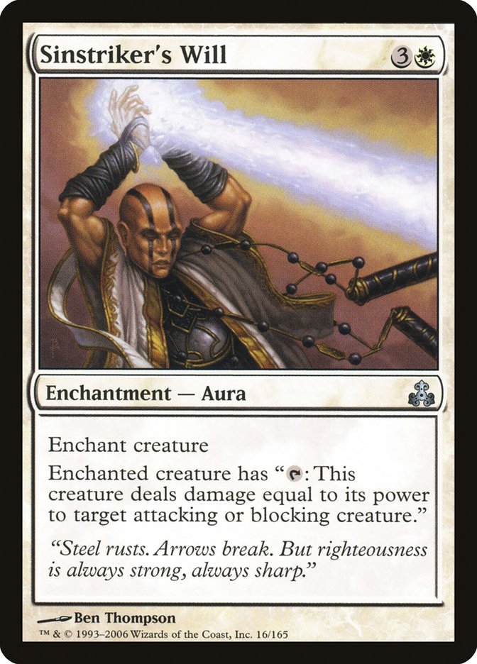 Sinstriker's Will [Guildpact] | Total Play