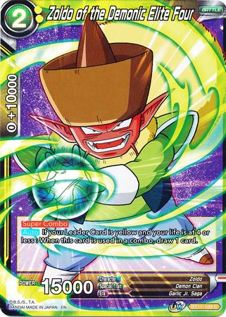 Zoldo of the Demonic Elite Four (BT11-109) [Vermilion Bloodline 2nd Edition] | Total Play