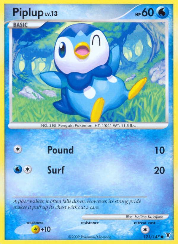 Piplup (121/147) [Platinum: Supreme Victors] | Total Play