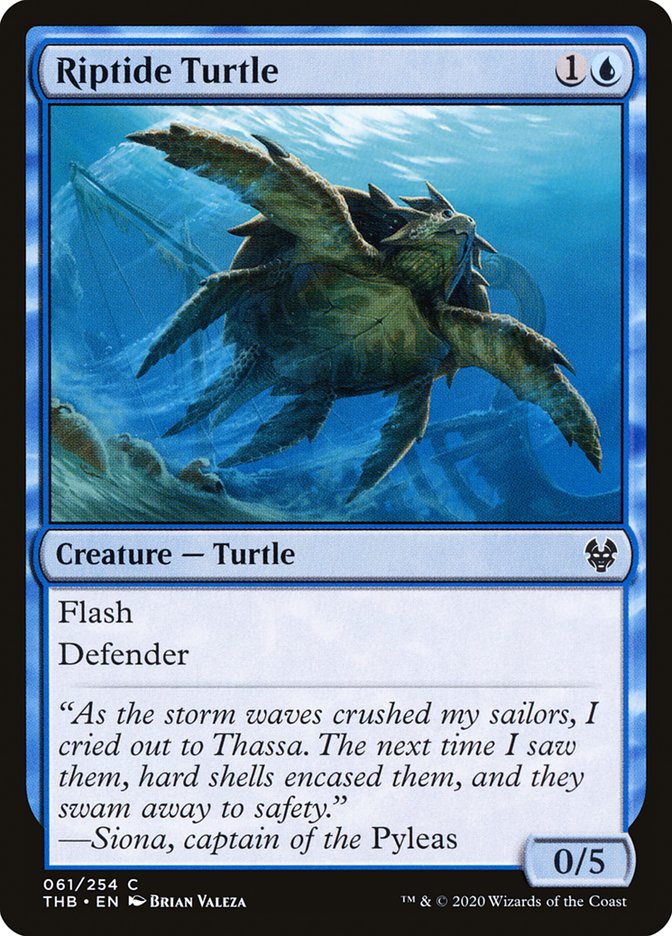 Riptide Turtle [Theros Beyond Death] | Total Play