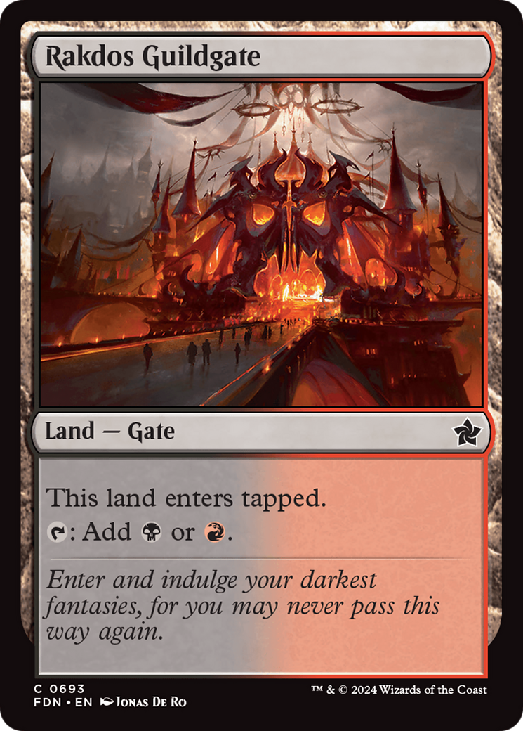 Rakdos Guildgate [Foundations] | Total Play