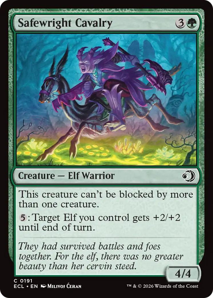 Safewright Cavalry [Lorwyn Eclipsed] | Total Play