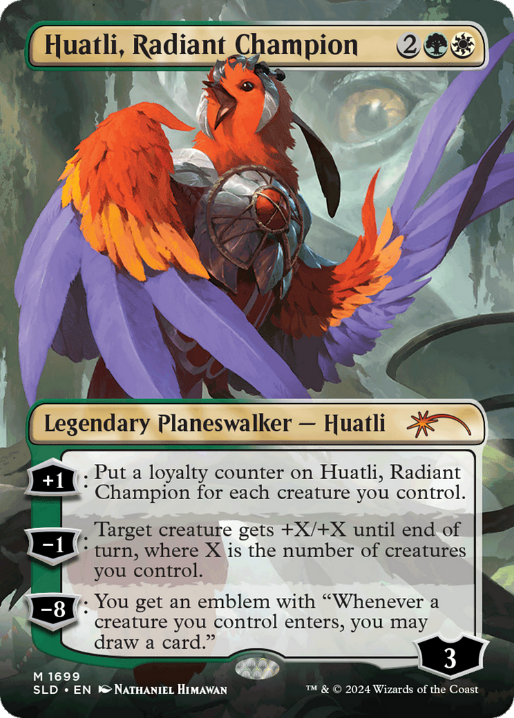 Huatli, Radiant Champion (Rainbow Foil) [Secret Lair Drop Series] | Total Play