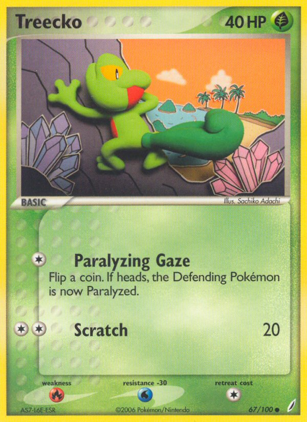 Treecko (67/100) [EX: Crystal Guardians] | Total Play