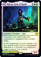 Halvar, God of Battle // Sword of the Realms [Kaldheim Prerelease Promos] | Total Play