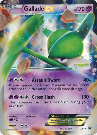 Gallade EX (XY45) (Jumbo Card) [XY: Black Star Promos] | Total Play