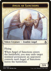 Angel of Sanctions // Drake Double-Sided Token [Amonkhet Tokens] | Total Play