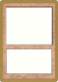1997 World Championship Blank Card [World Championship Decks 1997] | Total Play