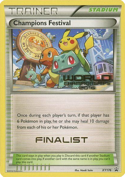 Champions Festival (XY176) (2016 Finalist) [XY: Black Star Promos] | Total Play