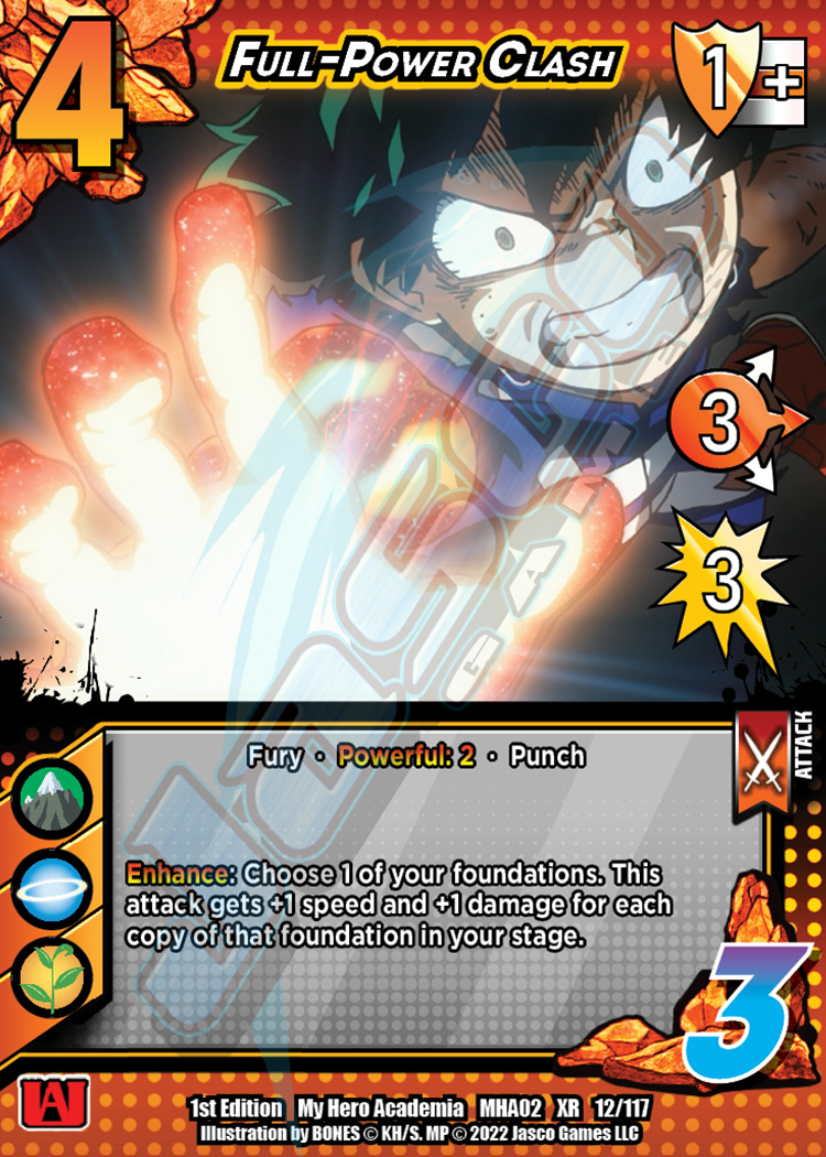 Full-Power Clash [Crimson Rampage XR] | Total Play