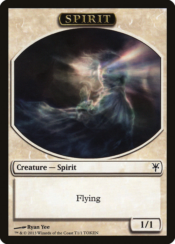 Spirit Token [Duel Decks: Sorin vs. Tibalt Tokens] | Total Play