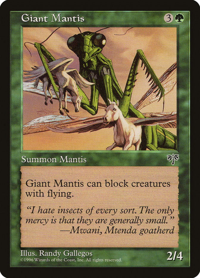 Giant Mantis [Mirage] | Total Play