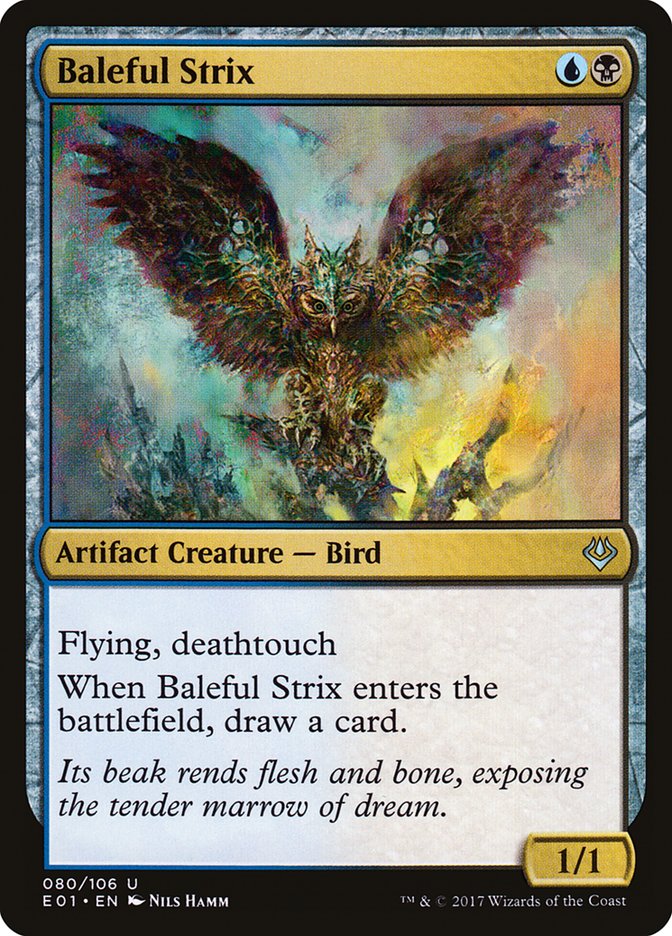 Baleful Strix [Archenemy: Nicol Bolas] | Total Play