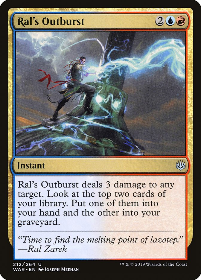 Ral's Outburst [War of the Spark] | Total Play