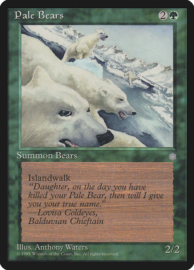 Pale Bears [Ice Age] | Total Play