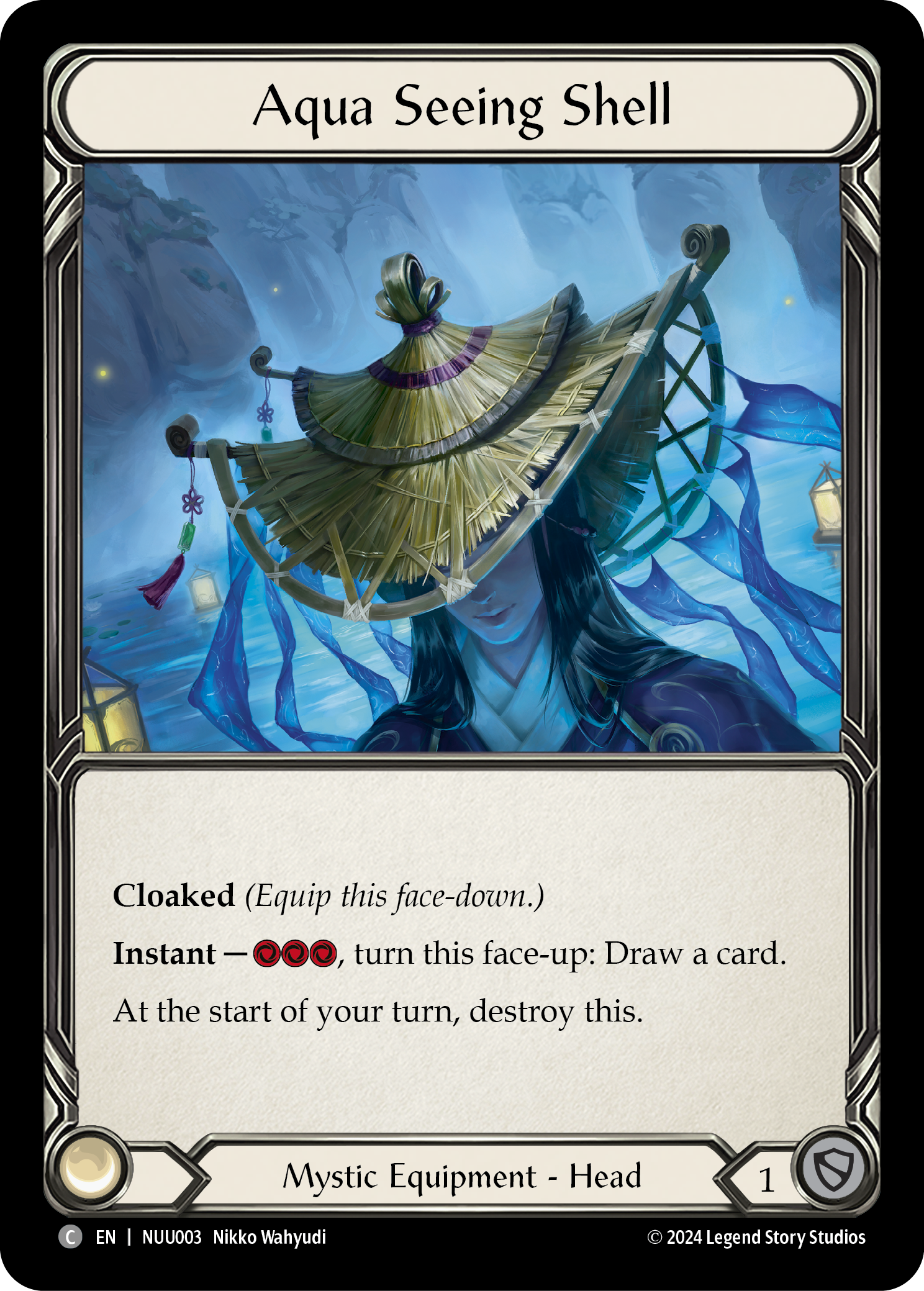 Aqua Seeing Shell [NUU003] (Part the Mistveil Nuu Blitz Deck) | Total Play