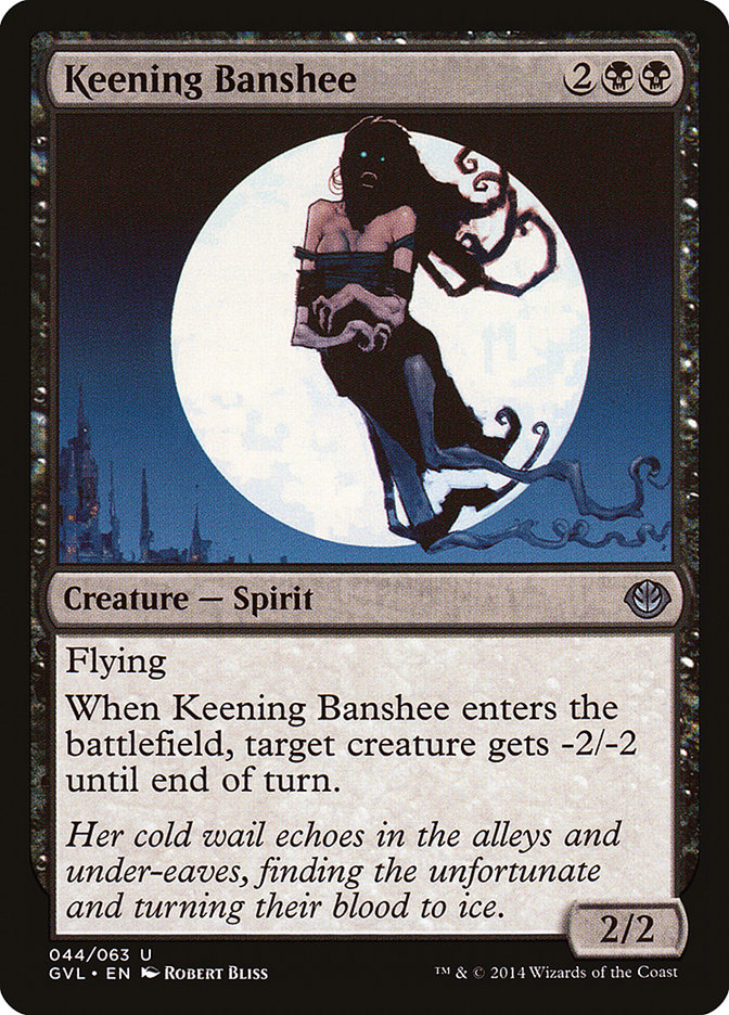 Keening Banshee (Garruk vs. Liliana) [Duel Decks Anthology] | Total Play
