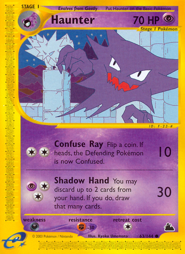 Haunter (63/144) [Skyridge] | Total Play