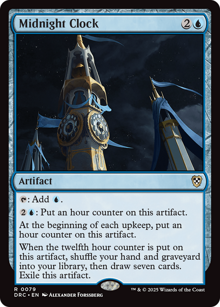 Midnight Clock [Aetherdrift Commander] | Total Play