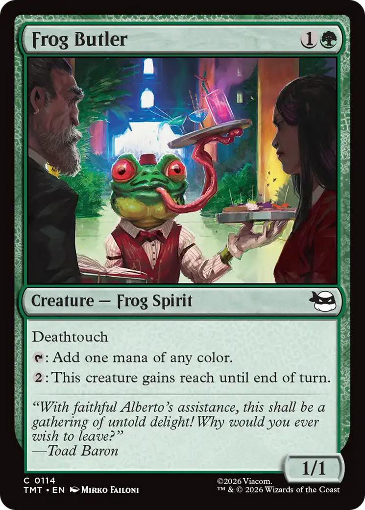 Frog Butler [Teenage Mutant Ninja Turtles] | Total Play