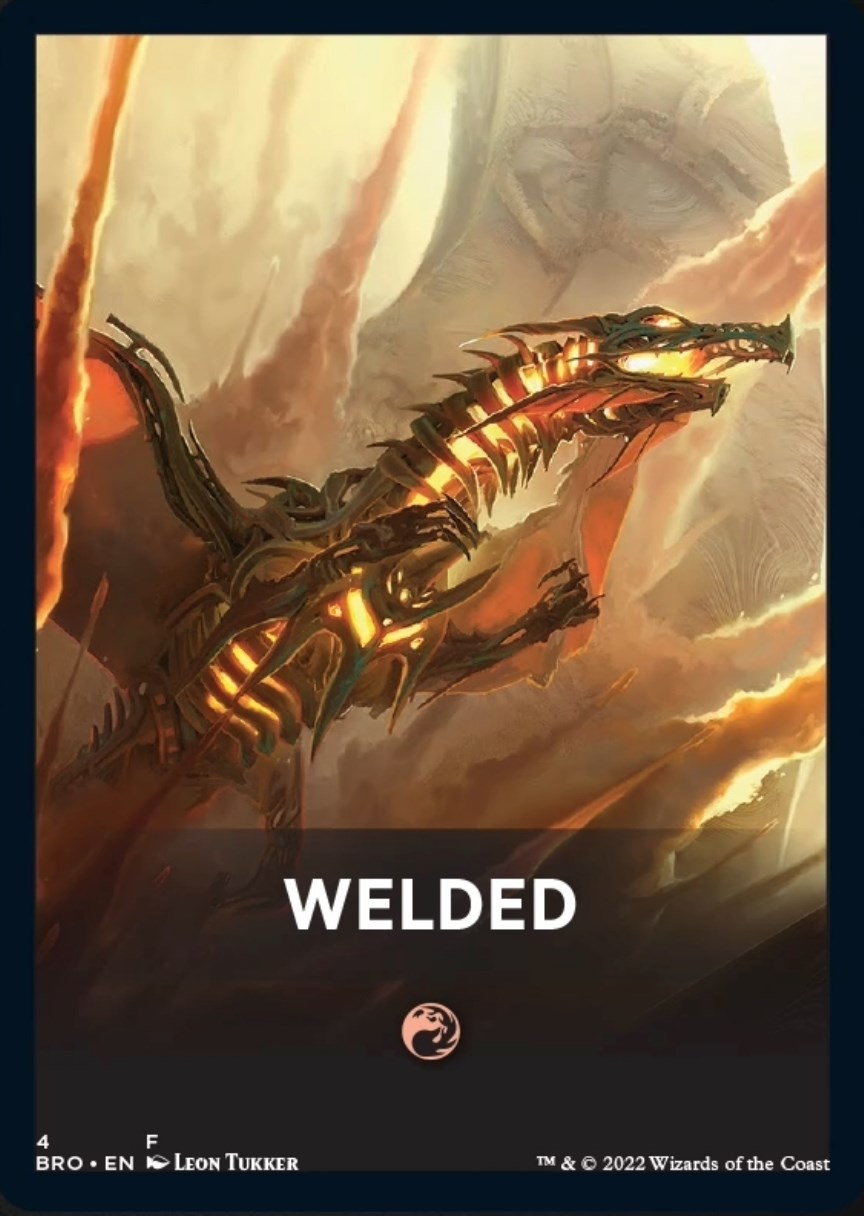 Welded Theme Card [The Brothers' War Tokens] | Total Play
