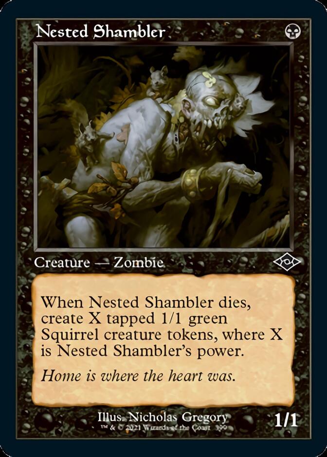 Nested Shambler (Retro Foil Etched) [Modern Horizons 2] | Total Play