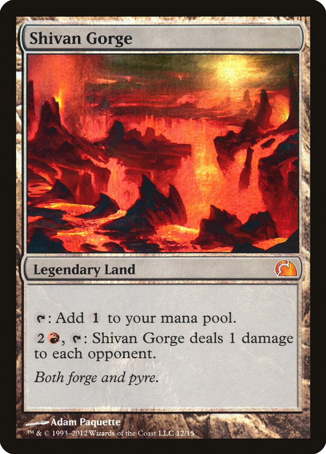 Shivan Gorge [From the Vault: Realms] | Total Play