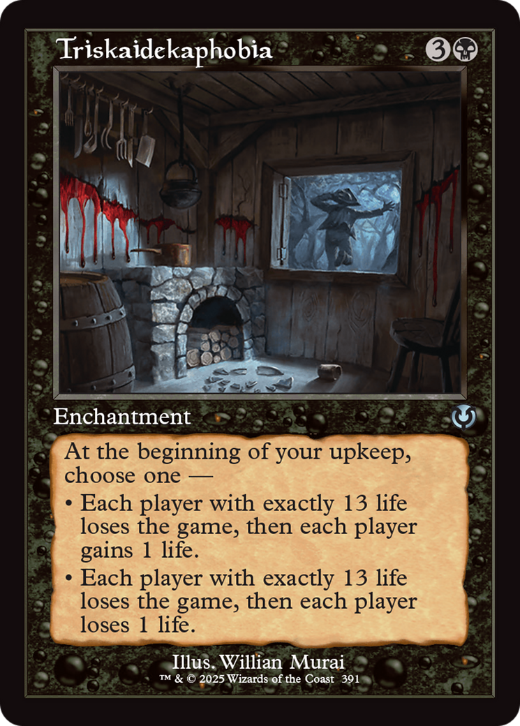 Triskaidekaphobia (Retro Frame) [Innistrad Remastered] | Total Play