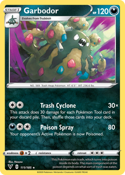 Garbodor (111/185) [Sword & Shield: Vivid Voltage] | Total Play