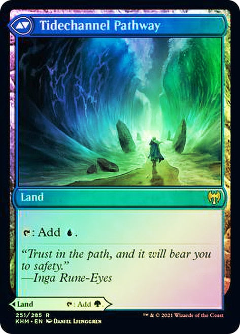Barkchannel Pathway // Tidechannel Pathway [Kaldheim Prerelease Promos] | Total Play