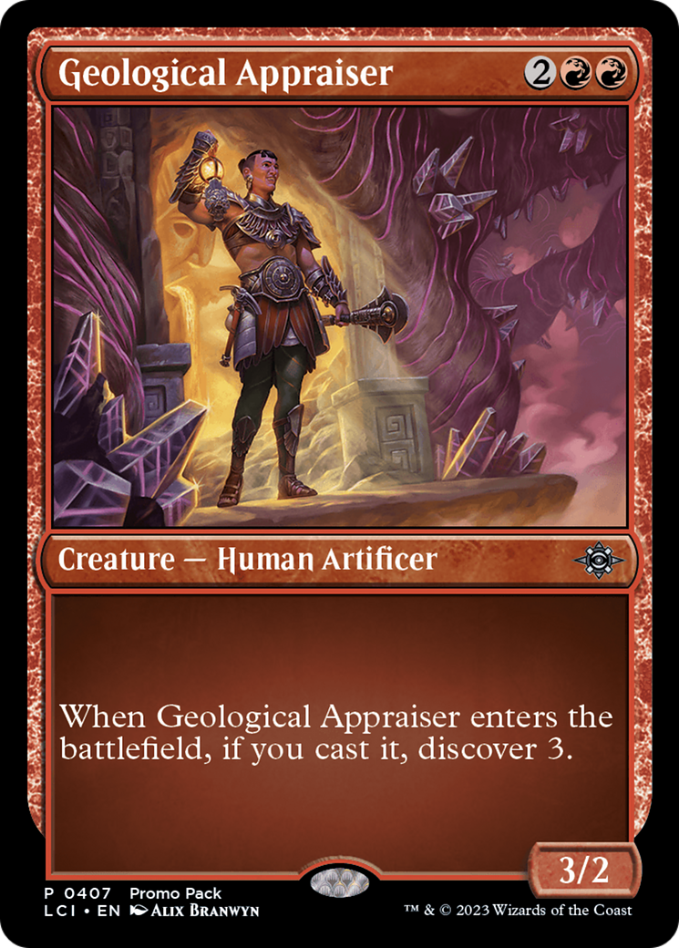 Geological Appraiser [The Lost Caverns of Ixalan Promos] | Total Play