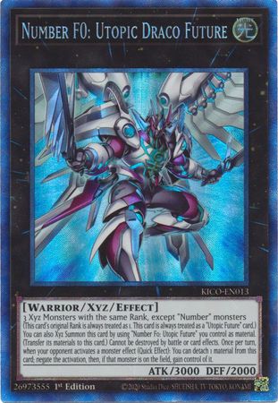Number F0: Utopic Draco Future (Collector's Rare) [KICO-EN013] Collector's Rare | Total Play