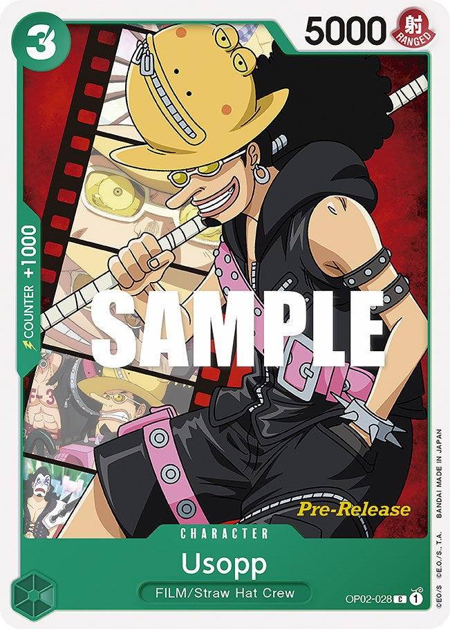 Usopp [Paramount War Pre-Release Cards] | Total Play