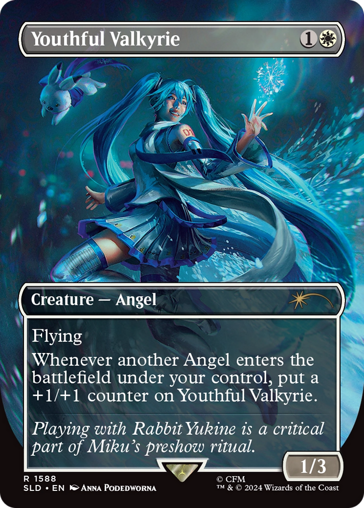 Youthful Valkyrie (Rainbow Foil) [Secret Lair Drop Series] | Total Play